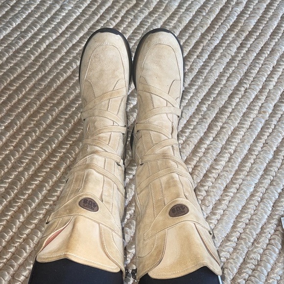 Cesare Paciotti suede zipper boots 9 - Picture 4 of 11